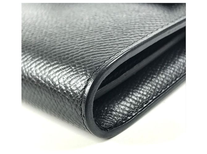 Hermès Cartera HERMES Kelly Long en piel Epsom negra Negro - vista 6