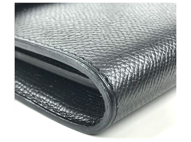 Hermès Cartera HERMES Kelly Long en piel Epsom negra Negro - vista 7