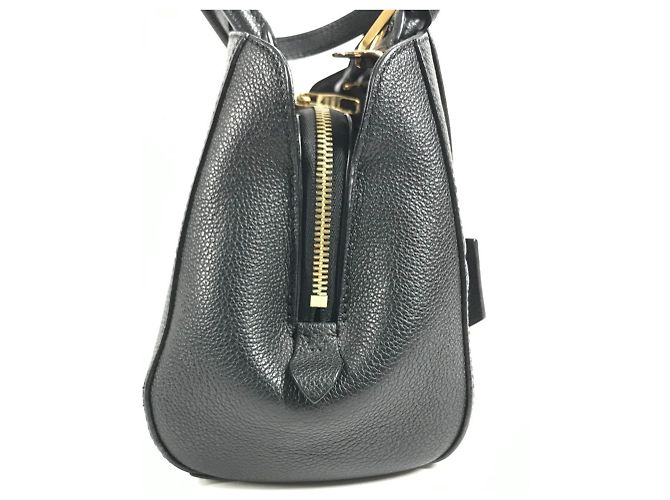 Bolsa de Mão 2-Way Louis Vuitton Monogram Empreinte Montaigne BB Preto - vista 12