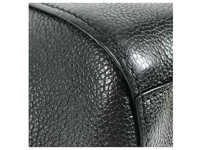 Bolsa de Mão 2-Way Louis Vuitton Monogram Empreinte Montaigne BB Preto - vista 15