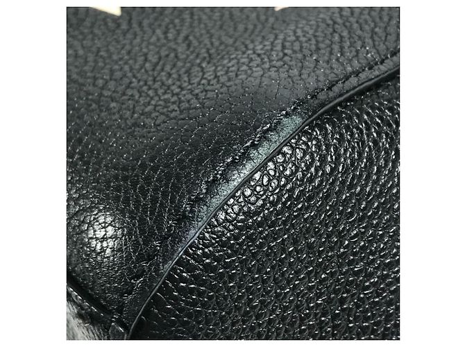 Bolsa de Mão 2-Way Louis Vuitton Monogram Empreinte Montaigne BB Preto - vista 16