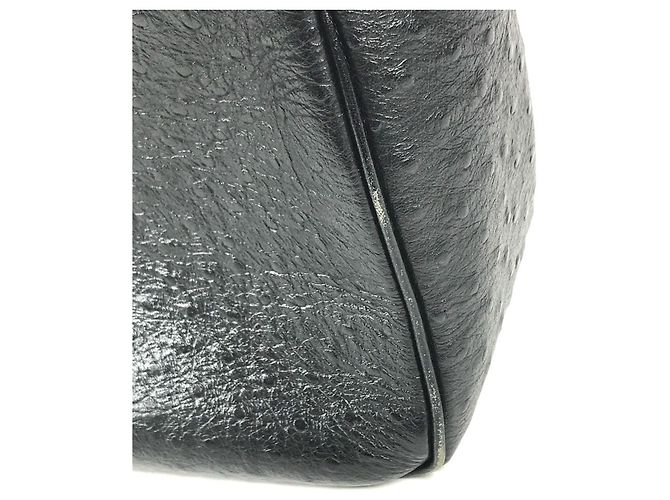 Borsa Tote Versace Vintage Logo Sunburst Nero - vista 13