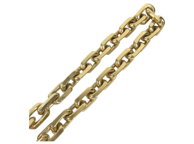 Louis Vuitton Collier LV Edge Cadena Chain Necklace Dorado - vista 10