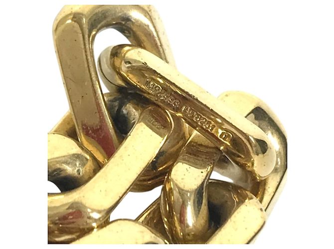 Louis Vuitton Collier LV Edge Cadena Chain Necklace Dorado - vista 11