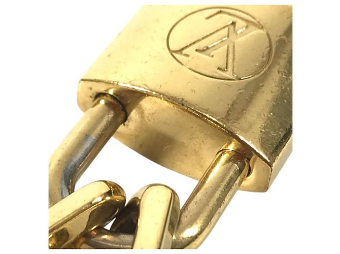 Louis Vuitton Collier LV Edge Cadena Chain Necklace Dorado - vista 7