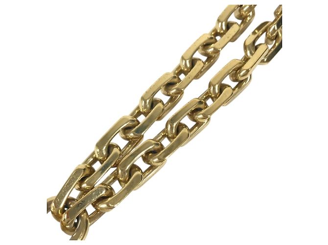 Louis Vuitton Collier LV Edge Cadena Chain Necklace Dorado - vista 9