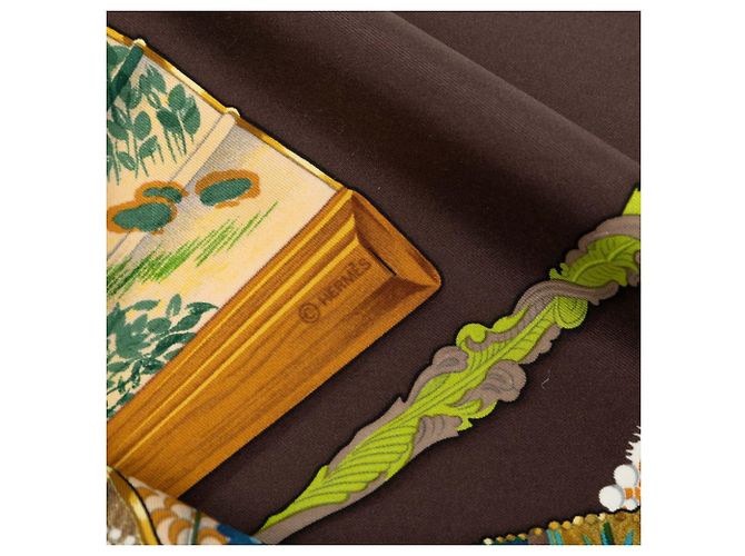 Hermès Lenço Hermes Carre 90 BRISE DE CHARME Multicor - vista 5