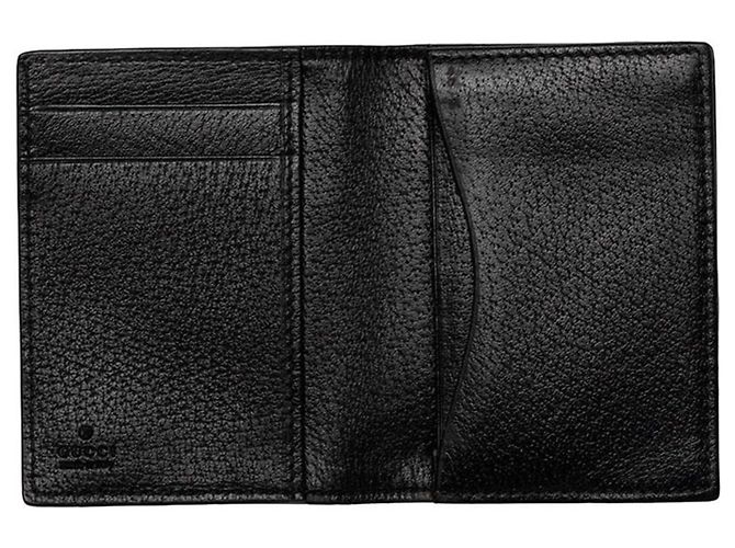 Tarjetero de piel Gucci GG Marmont Negro - vista 5