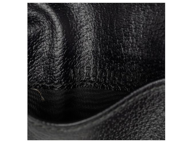 Tarjetero de piel Gucci GG Marmont Negro - vista 7