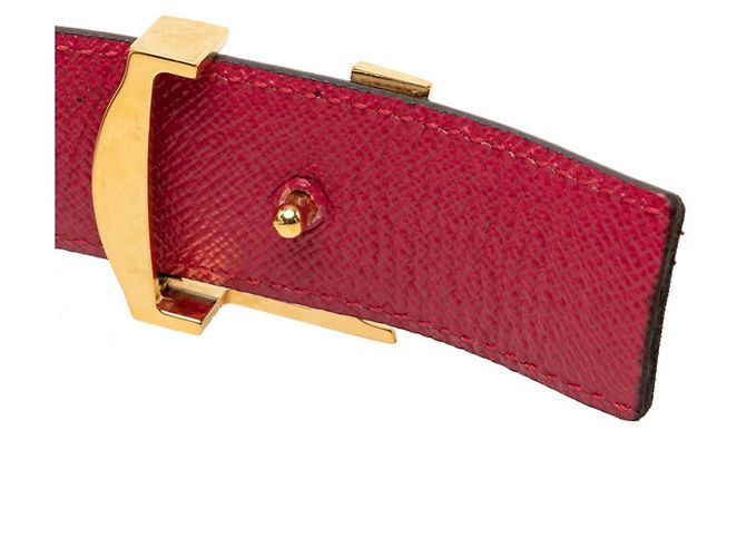 Louis Vuitton Monogram Ceinture LV Initial Belt Marrom Rosa - vista 5