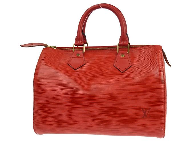 Louis Vuitton Speedy Epi Leather 25 Roja - vista 2