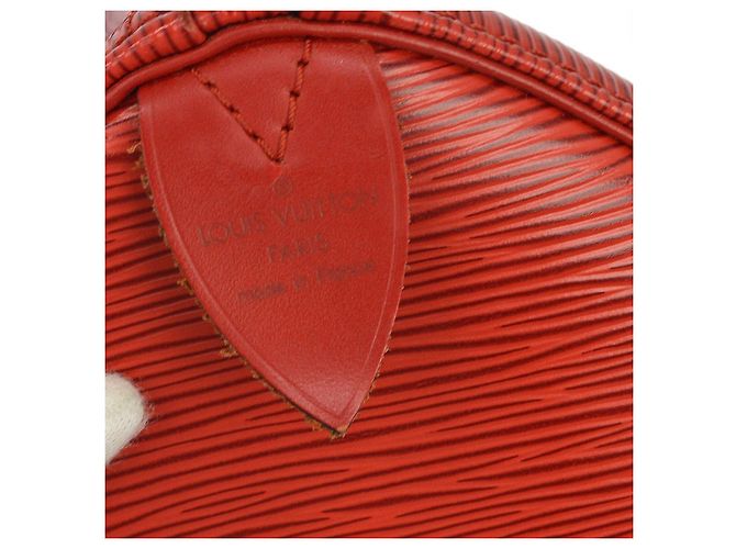 Louis Vuitton Speedy Epi Leather 25 Roja - vista 4