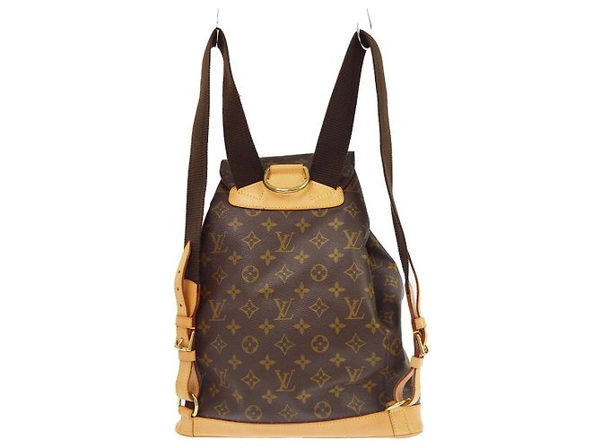 Louis Vuitton Vintage Montsouris Monogram Canvas GM Marron - vue 2