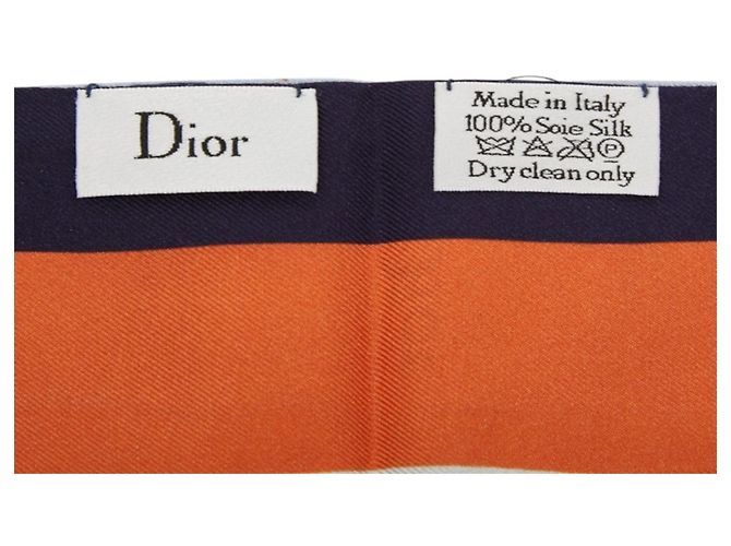 Bufanda Christian Dior Dior Mitzah Blanco Multicolor - vista 4