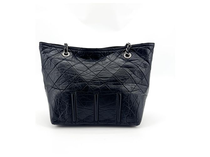 Chanel CC Crave Quilted Glazed Caviar Preto - vista 2