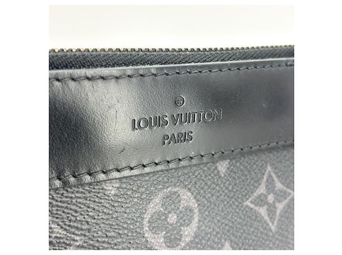 Louis Vuitton Discovery Pochette Monogram Eclipse Canvas GM Schwarz - Ansicht 4