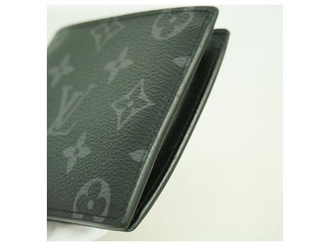 Louis Vuitton Monogram Eclipse Portefeuille Marco NM Wallet Schwarz - Ansicht 5