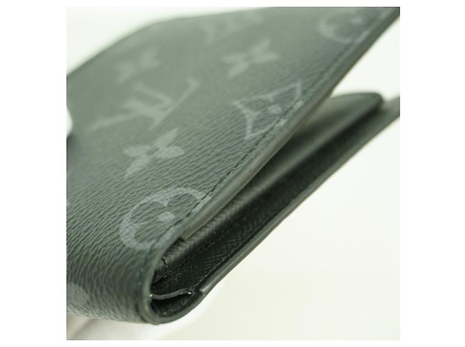 Louis Vuitton Monogram Eclipse Portefeuille Marco NM Wallet Schwarz - Ansicht 7