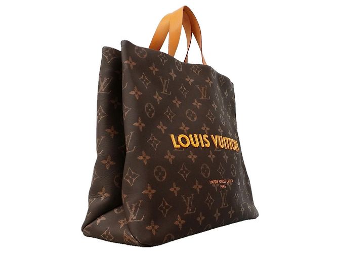 Louis Vuitton Monogram Shopper Tote MM Brown - view 2