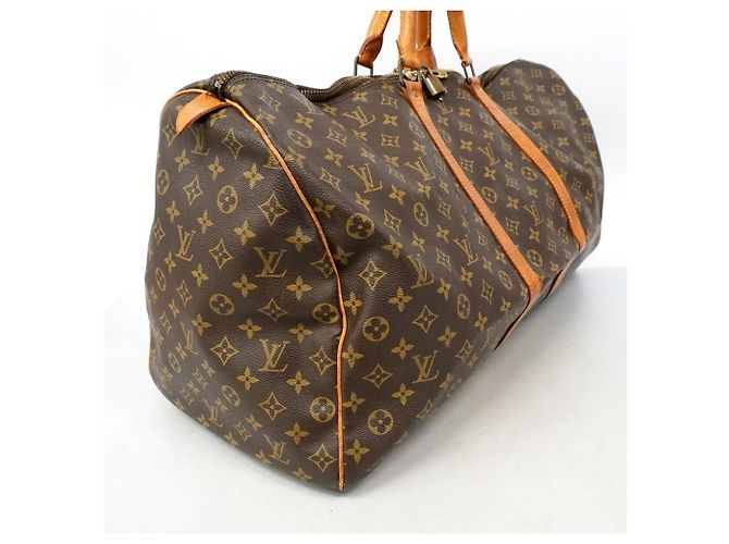 Louis Vuitton Boston Monogram Keepall 60 Braun - Ansicht 2