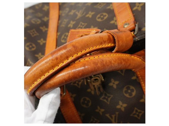 Louis Vuitton Boston Monogram Keepall 60 Braun - Ansicht 8