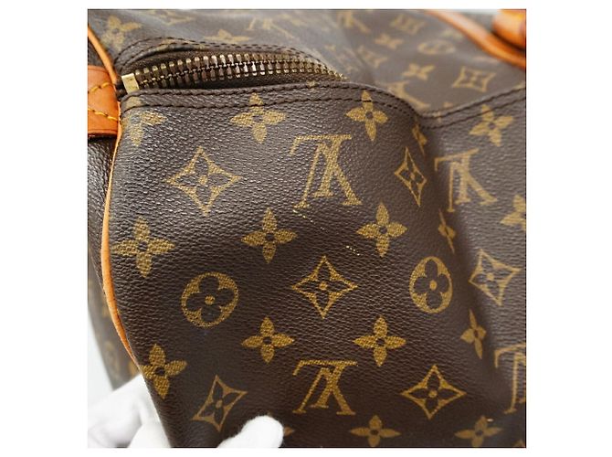 Louis Vuitton Boston Monogram Keepall 60 Braun - Ansicht 9