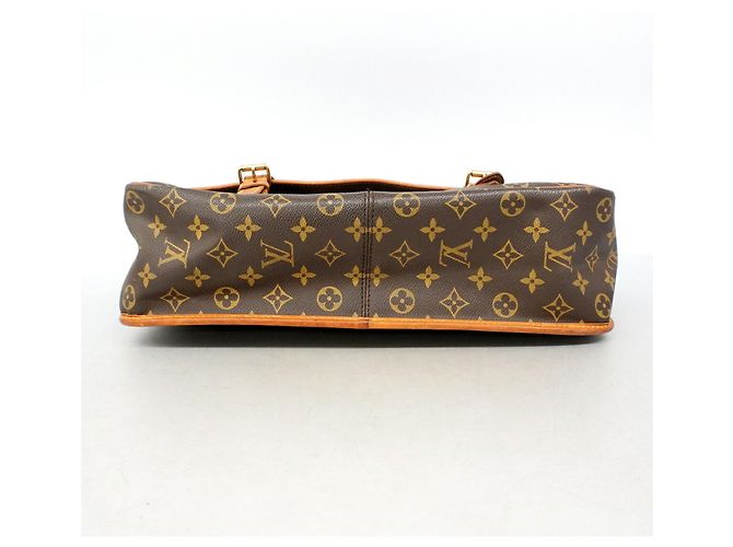 Bolsa de Ombro Louis Vuitton Monogram Gibeciere GM Marrom - vista 3