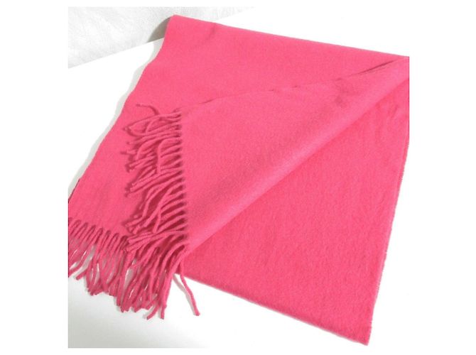 Hermès Estola de cachemira HERMES en rosa - vista 2