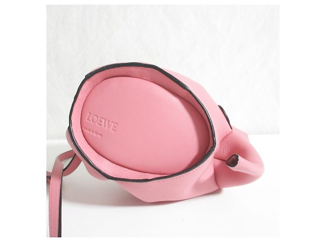 Bolso de hombro mini Elephant de piel Loewe Rosa - vista 5