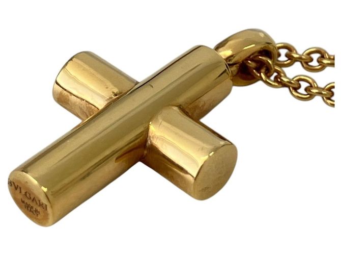 Bulgari Collana Bvlgari 750 Latin Cross - vista 8