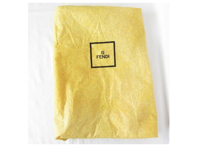 Fendi Vintage Zucca Pattern Tote Bag Braun Schwarz - Ansicht 10
