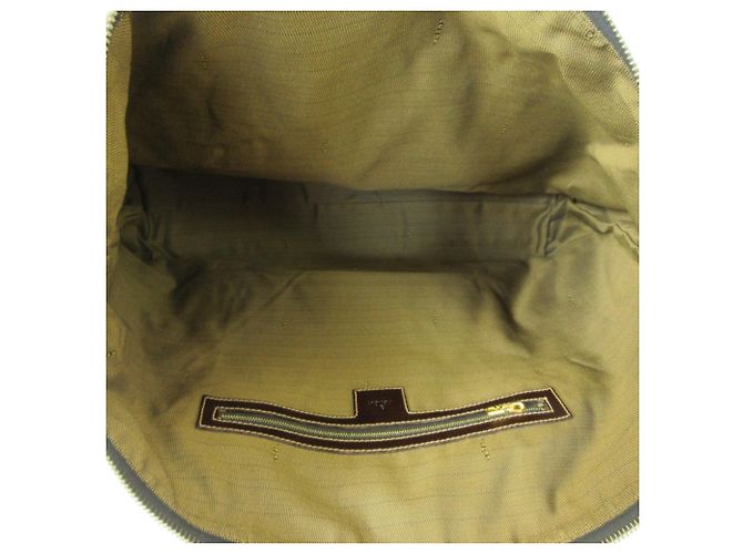 Fendi Vintage Zucca Pattern Tote Bag Braun Schwarz - Ansicht 7