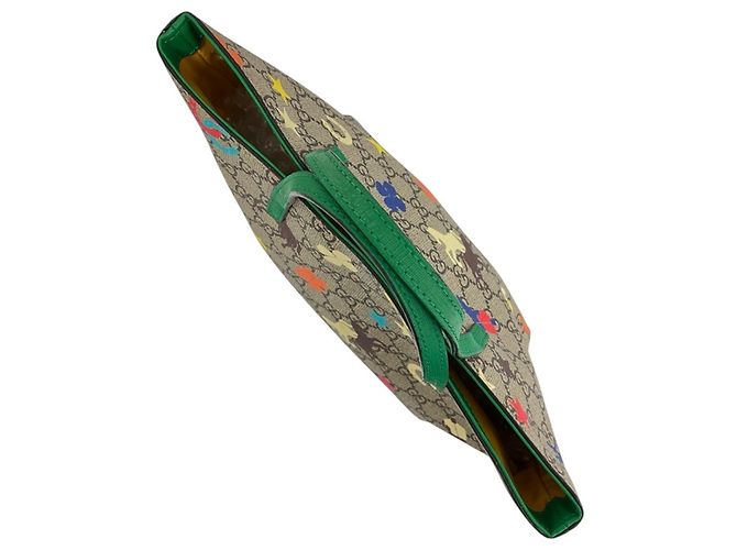 Borsa Tote GUCCI per bambini GG Supreme Star Horse Clover Multicolore - vista 4