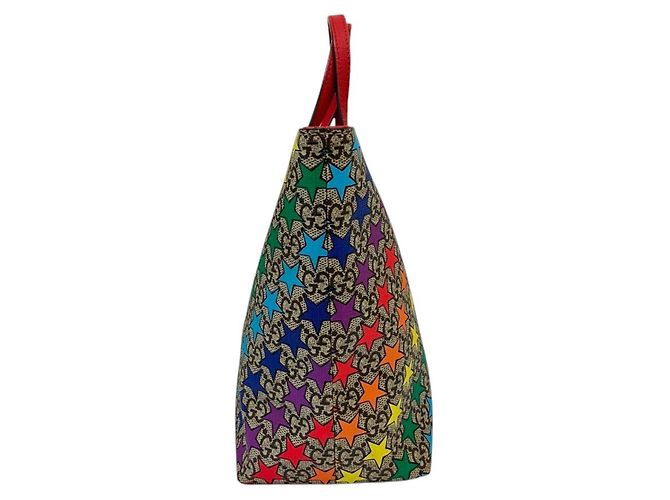 GUCCI Kinder GG Supreme Tote Bag mit Sternprint Mehrfarben - Ansicht 2