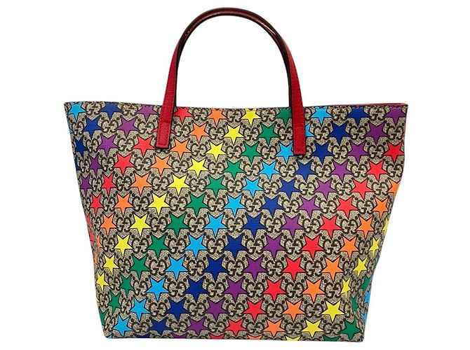 GUCCI Kinder GG Supreme Tote Bag mit Sternprint Mehrfarben - Ansicht 3