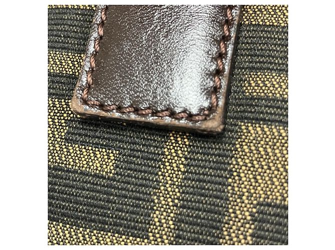 Sac à main Fendi Zucca Canvas Marron - vue 13