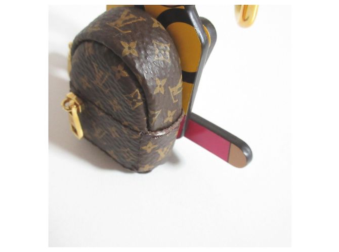 Louis Vuitton Portefeuille Christmas Teddy Bear Keyring Mehrfarben - Ansicht 6