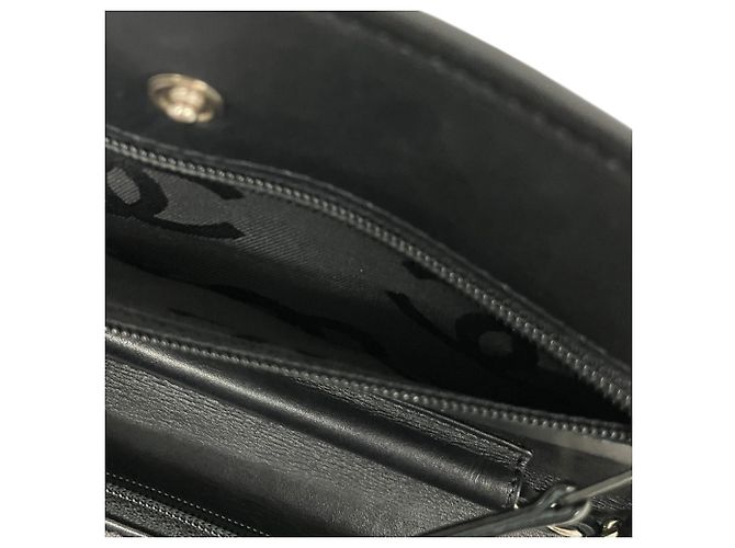 Portafoglio a catena Chanel Cambon Line Nero - vista 13