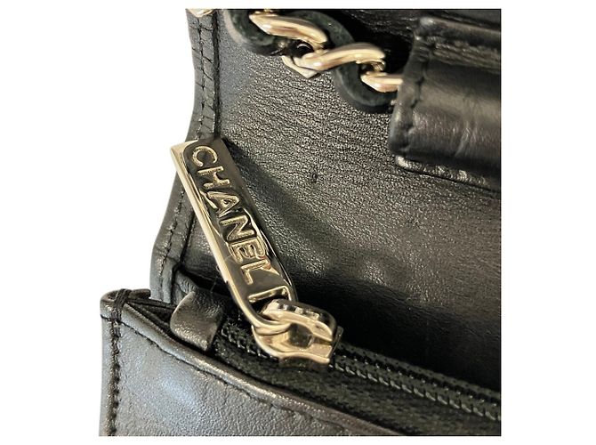 Portafoglio a catena Chanel Cambon Line Nero - vista 17