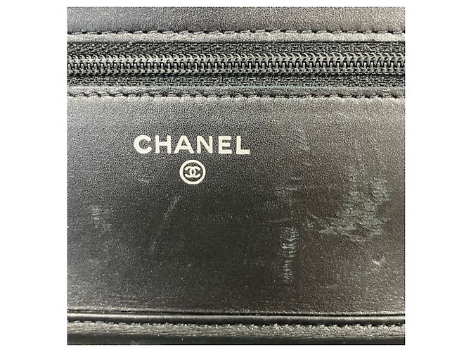 Portafoglio a catena Chanel Cambon Line Nero - vista 19