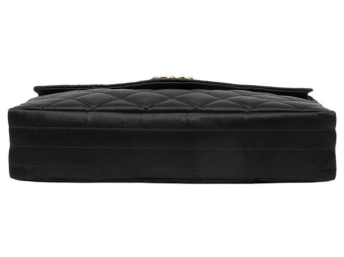Chanel Coco Mark Matelassé Schultertasche mit Kette Schwarz - Ansicht 3
