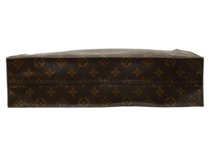 Bolsa Louis Vuitton Monogram Sac Plat Marrom Monograma - vista 3