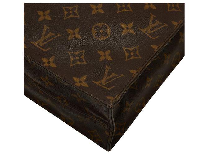 Bolsa Louis Vuitton Monogram Sac Plat Marrom Monograma - vista 6