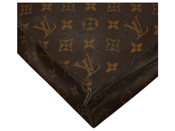Bolsa Louis Vuitton Monogram Sac Plat Marrom Monograma - vista 7
