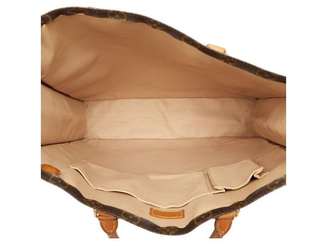 Bolsa Louis Vuitton Monogram Sac Plat Marrom Monograma - vista 9