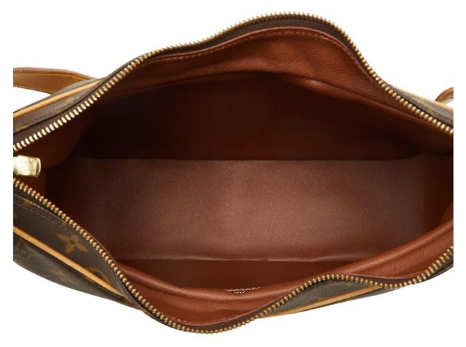Bolsa de Ombro Louis Vuitton Monogram Boulogne 30 Marrom Monograma - vista 10