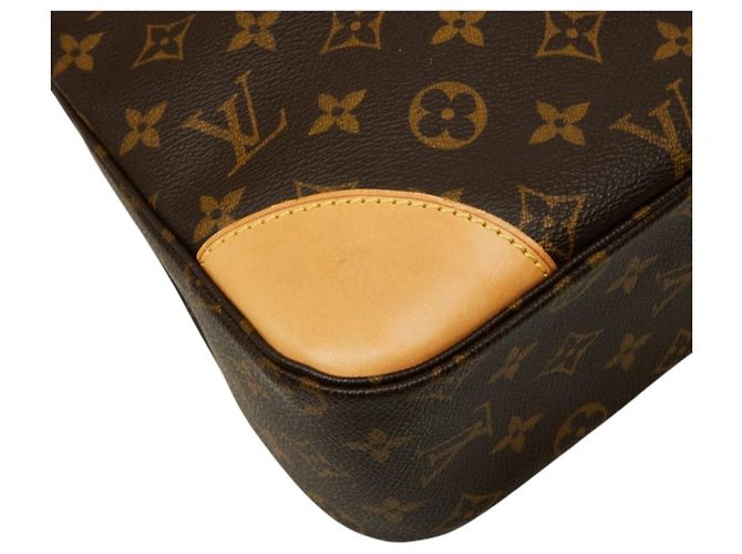 Bolsa de Ombro Louis Vuitton Monogram Boulogne 30 Marrom Monograma - vista 5