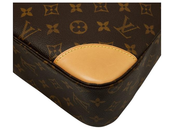 Bolsa de Ombro Louis Vuitton Monogram Boulogne 30 Marrom Monograma - vista 6