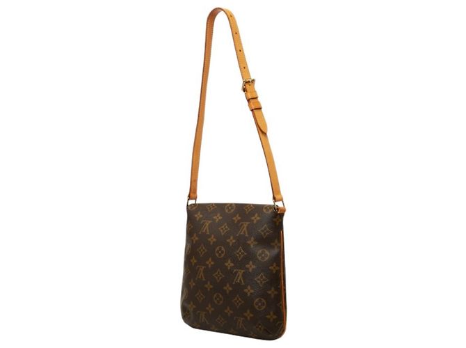 Bolsa de Ombro Louis Vuitton Monogram Musette Salsa Marrom - vista 2