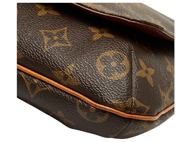Bolsa de Ombro Louis Vuitton Monogram Musette Salsa Marrom - vista 4